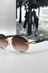 Balmain Kahverengi Cam Unisex Güneş Gözlüğü  G1421-ILY Kahverengi