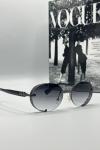 Balmain Metal Kasa Siyah Çerçeve Unisex Güneş Gözlüğü  G1370-ILY Siyah