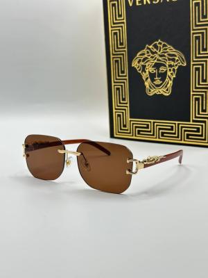 Cartier Kahverengi Unisex Güneş Gözlüğü | G1761-VLL
