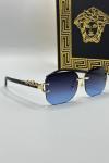 Cartier Mavi Cam Unisex Güneş Gözlüğü | G1762-VLL