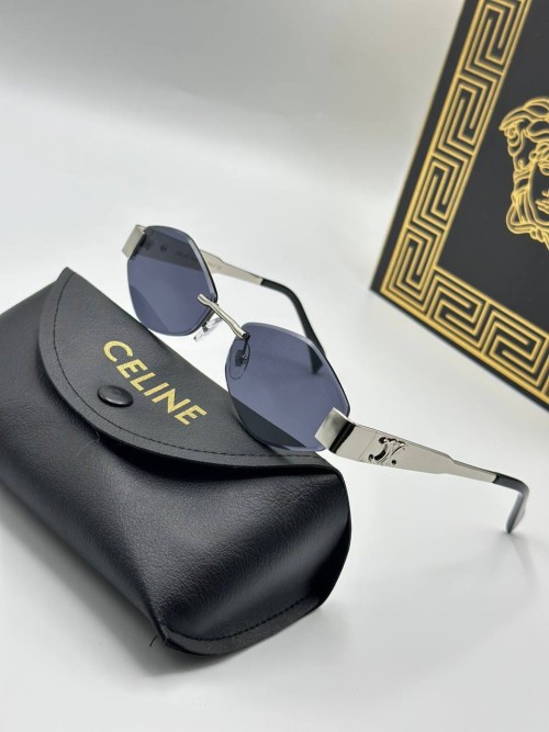 Celine Yeni Sezon Gümüş  Kadın Güneş Gözlüğü  G1769-VLL