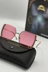 Chanel Taşlı Pembe Kadın Güneş Gözlüğü  G1904