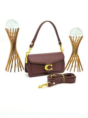 Coach Pillow Tabby Mini Size Bordo Kadın Çanta VLT357