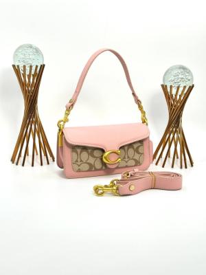 Coach Pillow Tabby Mini Size Pudra -Bej Kadın Çanta VLT363