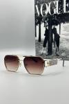 Dior Metal Kasa Kahvrengi Cam Unisex Güneş Gözlüğü  G1420-ILY Kahverengi