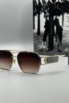 Dior Metal Kasa Kahvrengi Cam Unisex Güneş Gözlüğü  G1420-ILY Kahverengi