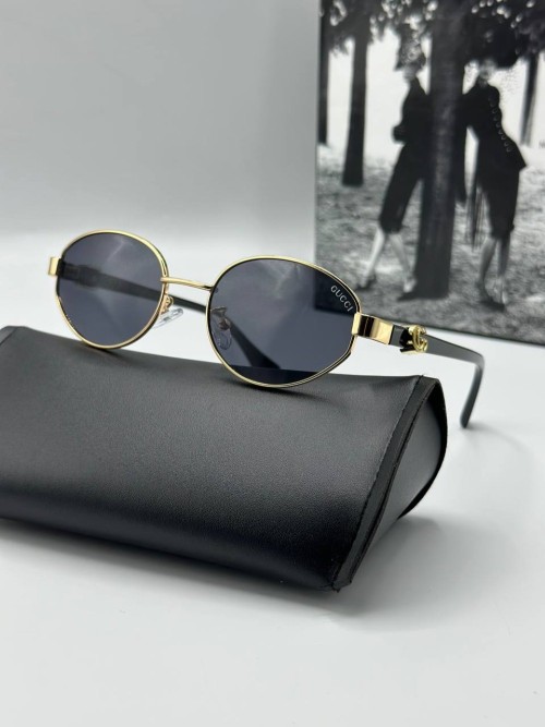 Gucci İthal Siyah Kadın Güneş Gözlüğü  G2066-VLL