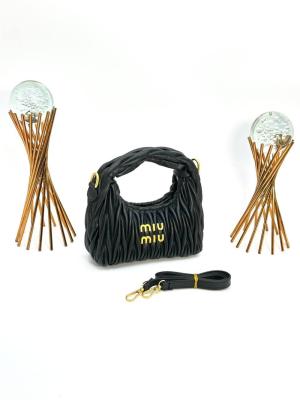 Miu Miu WANDER MINI SIZE BLACK KADIN ÇANTA