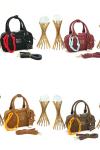 Miu Miu Arcadie BAG NEW MODEL Brown Süet Pembe