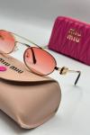 Miu Miu Pembe İthal Kadın Gözlük G3759-VLL