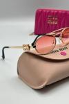 Miu Miu Pembe İthal Kadın Gözlük G3759-VLL