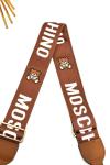 MOSCHINO SNAPSHOT WITH NEW BAG BLACK Kahverengi