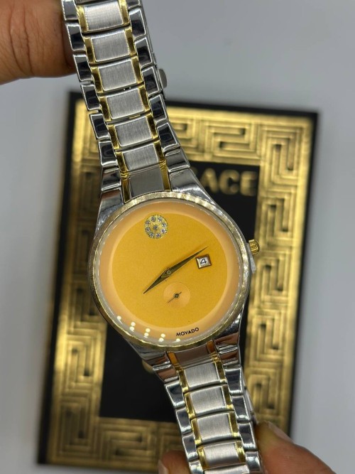 Movada Gold-Gümüş Erkek Kol Saat S870