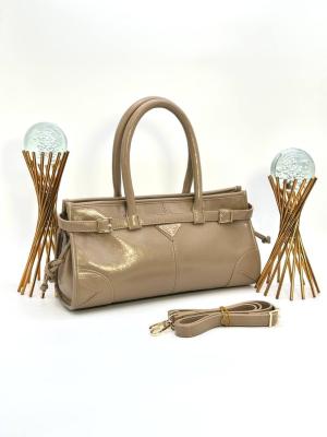 PRADA ANAMEL TRİANGLE LOGO TOTE BAG