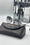 Prada Metal Kasa Kahve Cam Unisex Güneş Gözlüğü | G1375-ILY Siyah