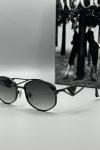 Prada Metal Kasa Kahve Cam Unisex Güneş Gözlüğü | G1375-ILY Siyah