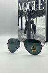 Rayban Damla Siyah Cam Siyah Çerçeve Erkek Güneş Gözlüğü  G1341 Siyah