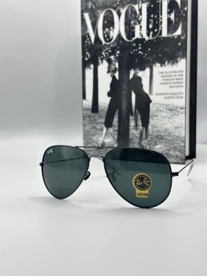 Rayban Damla Siyah Cam Siyah Çerçeve Erkek Güneş Gözlüğü G1341 Siyah