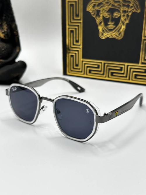 Rayban Ferrari Siyah Unisex Güneş Gözlüğü  G1242-VLL