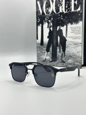 Rayban Ferrari Metal Kasa Siyah Erkek Güneş Gözlüğü G1361-ILY Diğer