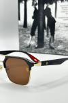 Rayban Ferrari Metal Kasa Kahverengi  Erkek Güneş Gözlüğü G1363-ILY Kahverengi