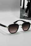 Rayban Gümüş Çerçeve Mürdüm Cam Unisex Güneş Gözlüğü  G1349 Siyah