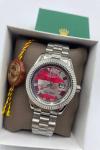 Rolex Date-Just Gümüş Unisex Kol Saati | S633