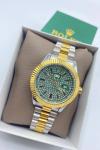 Rolex Day-Date Gold-Gümüş Erkek Kol Saati | S635