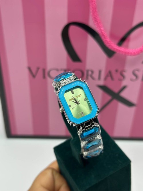 Swarovski Turkuaz Kadın Kol Saati S799