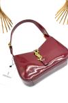 YVES SAINT LAURENT LE 5 Â 7 SHOULDER BAGS BORDO Bordo