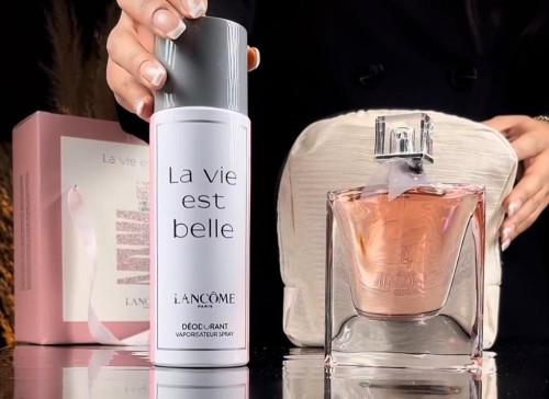 Lancome La Vie Est Belle Edp 75 ml Kadın Parfüm ve deodorant çantalı 